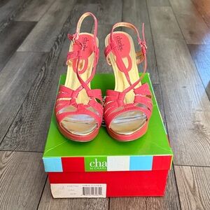 Charles by Charles David Coral Sandals